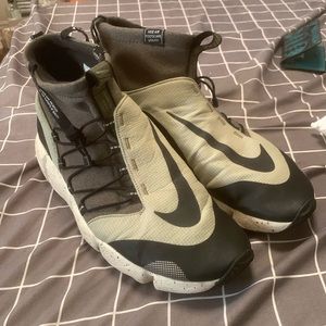 nike footscape mid utility olive